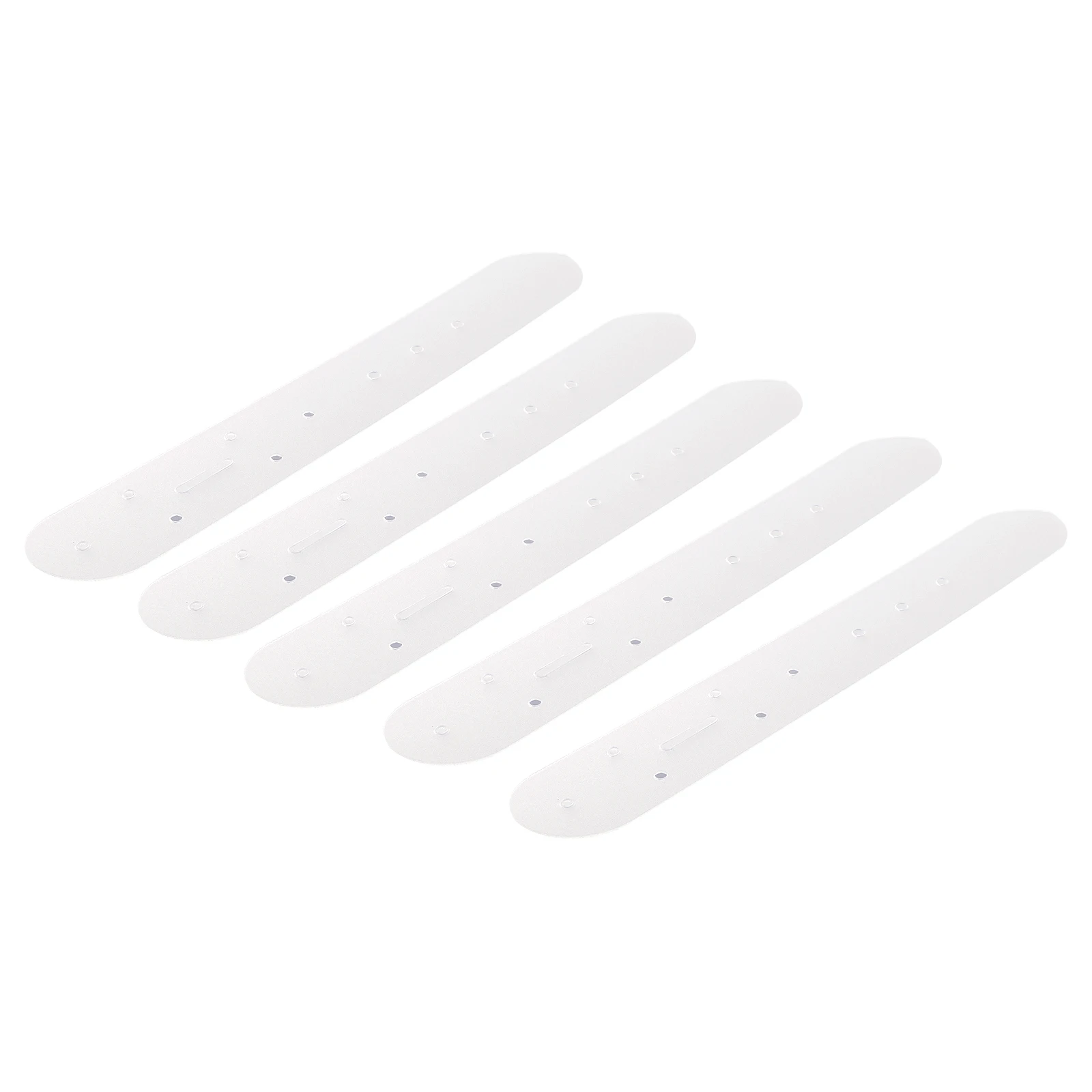 Orientate Punching 5Pcs Punch Hole 25/30/35/38/40mm 275mm/10.83inch Buckle Head End Leather Belt Plastic Hot Sale