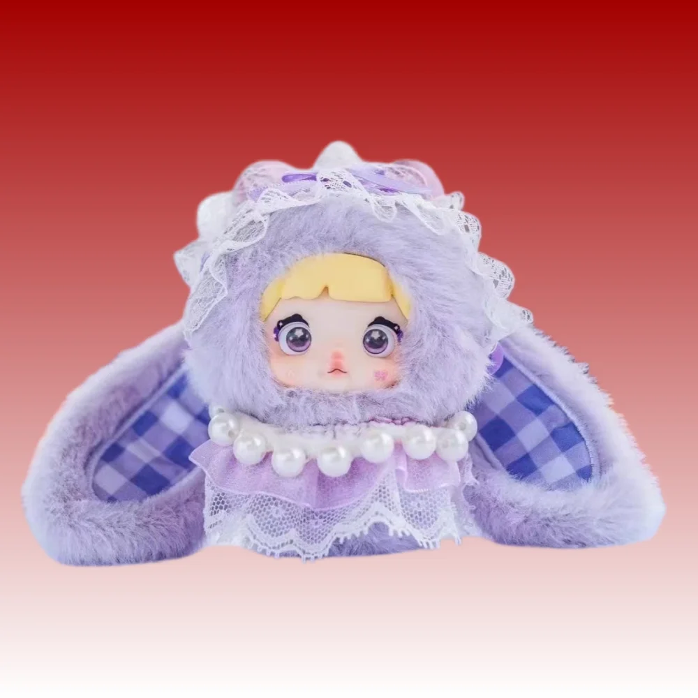 Genuine Authentic Nommi Sweet Heart Rabbit Plush Doll Toy Trendy Blind Box Surprise Soft Stuffed Animal Ornament Mystery Box