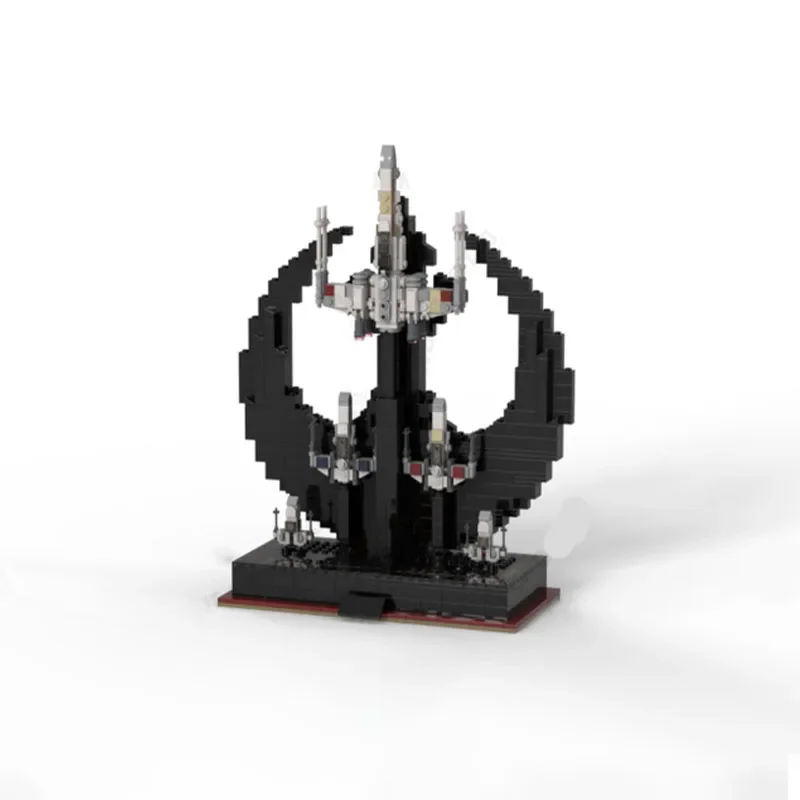 

726PCS Moc Star Battle REBEL Alliance Starfighters: T-65B 3D Poster Model Building Blocks Bricks Diy Creative Toy Gift
