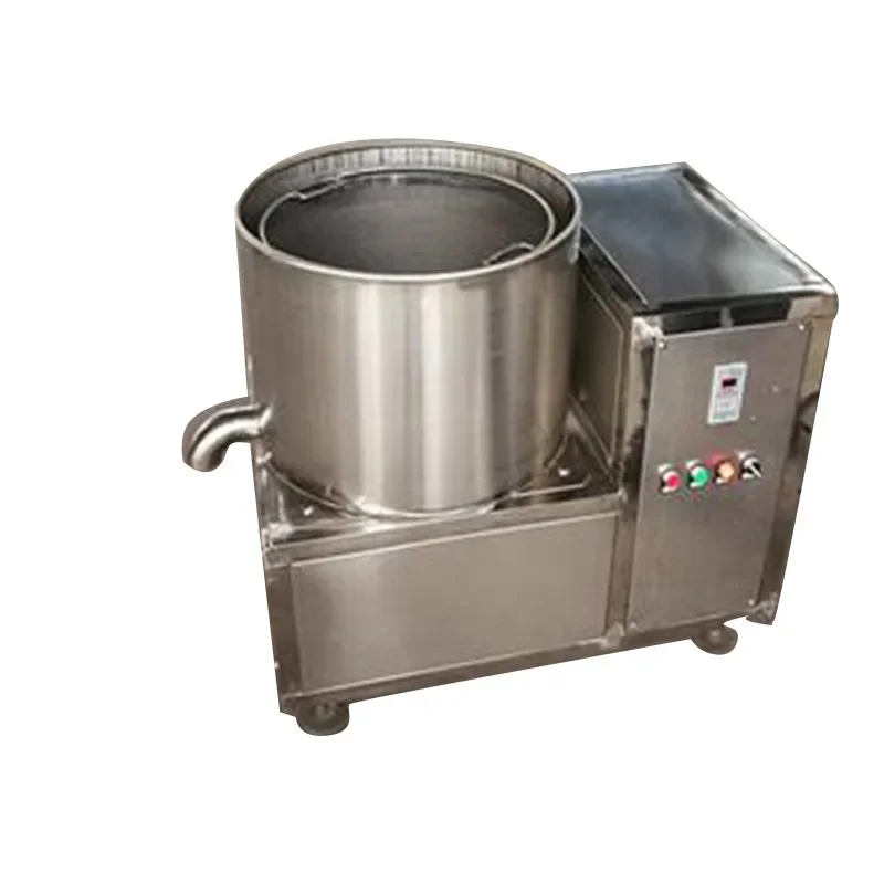 2025  Automatic Centrifugal Vegetable Deoiling Machine Snacks Deoiling Machine Fried Plantain Chip Oil Removal Machine