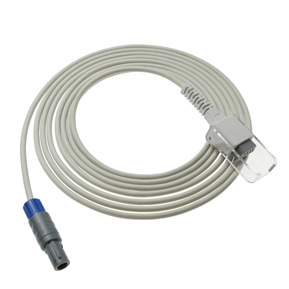 EX-A01 high quality SPO2 sensor extension cable double, mindray*s MEC1000/2000,PM7000/8000/9000,edan patient monitor accessori