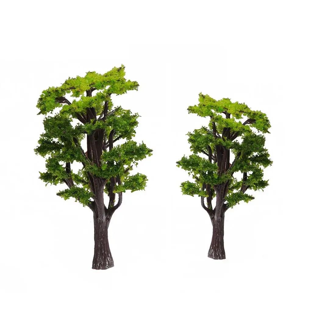 Miniature Tree Scenery Ornament Building Model Railroad Decoration 8cm