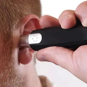 Tagliacapelli elettrico per naso Orecchio Viso Sopracciglio Capelli puliti Trimmer Casa Casa Uomo Donna Naso Capelli Naso Rimozione Cura del viso