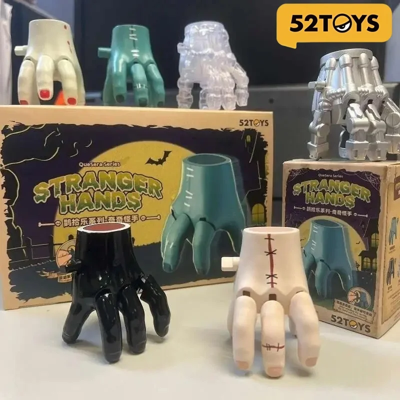 

52toys genuine super activated magpie pick up strange hand movable manipulator blind box figure fashion toys ornament gifts