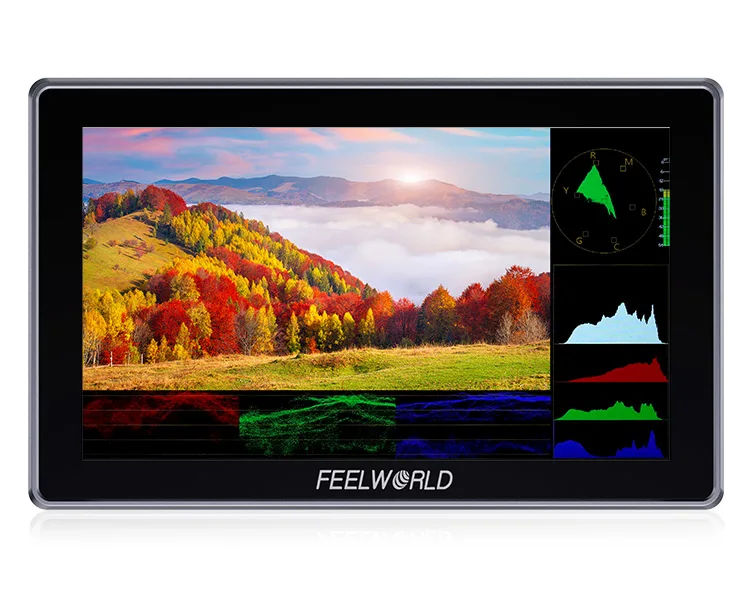 

FEELWORLD H5 5.5" 1200nit 12G-SDI/ 2.0 | 4K Touch Dslr Field Professional