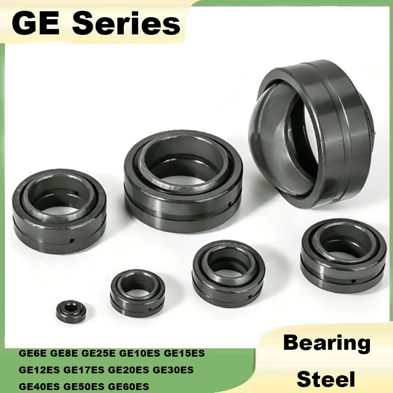 1Pcs Radial Spherical Plain Bearings GE10/12/15/17/20/30/40/50/60ES GE Series Spherical Plain Bearing GE6E GE8E GE25E