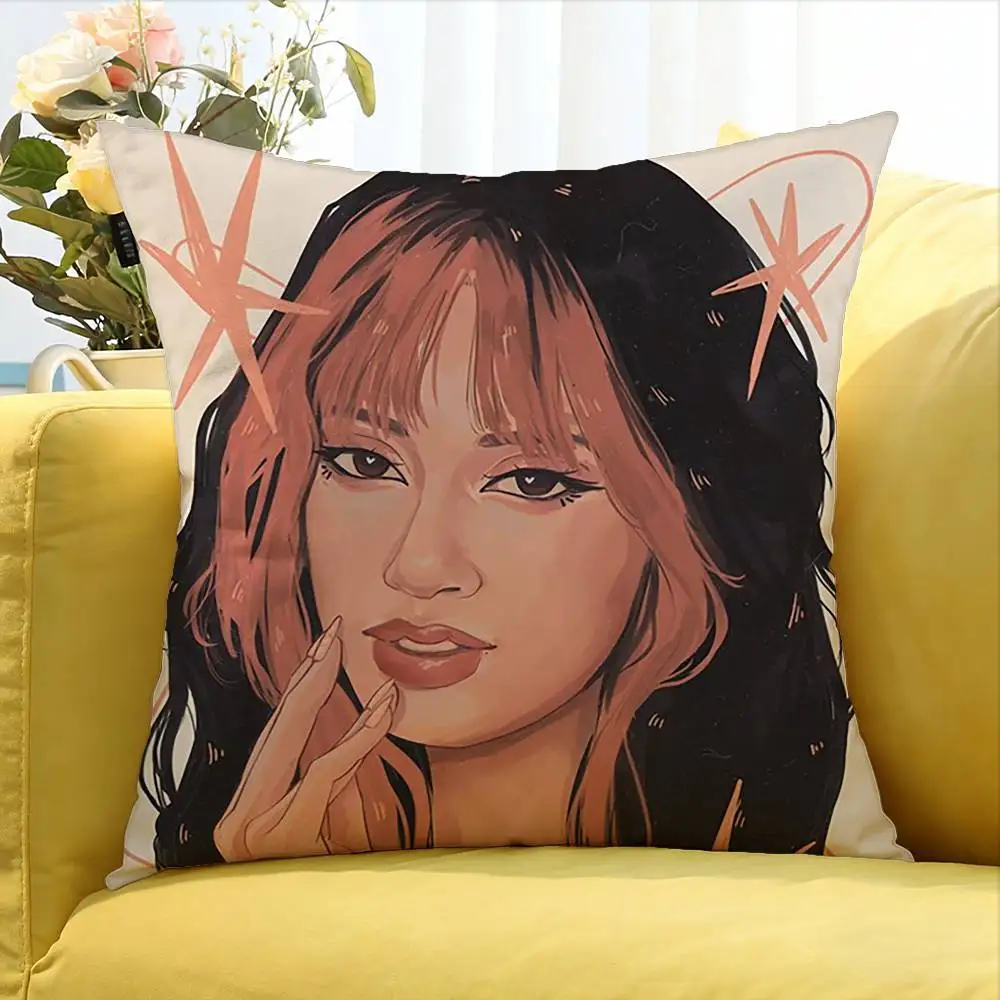 K-KATSEYE M-Megan Various Sizes Square Pillow Case For Car Home Bedchamber Decor 3