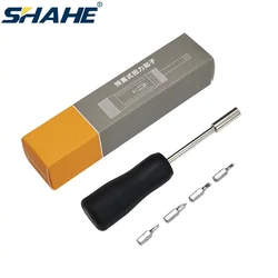 SHAHE Screwdriver Hand Tool Fixed Value Torque Screwdriver 1/4 Inches Drive Spinner Handle Socket Driver Handle for Car Repair