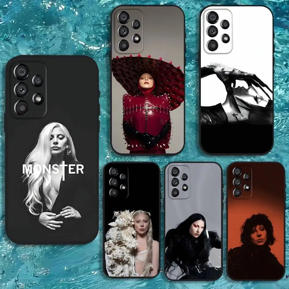 

L-LADY GAGA-S MAYHEM Phone Case For Samsung Galaxy A20,A21s,A22,A31,A32,A52,A53,A72,73,A80 Soft Black Cover