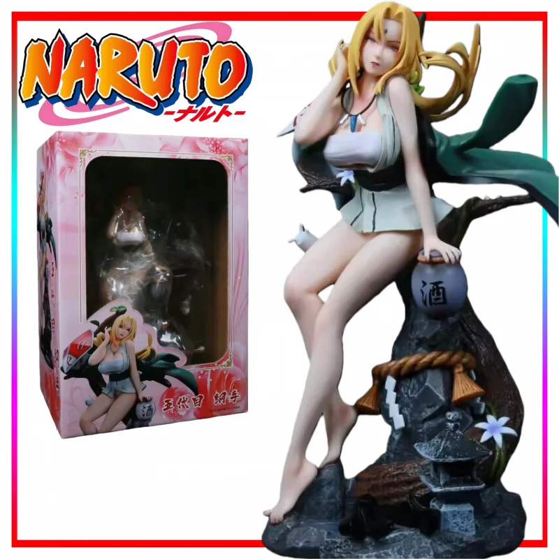 

Новая патриотическая версия Наруто, фигурка сцены, маленькая статуя, мультяшная фигурка Цунады, модель, товары в стиле аниме, праздничный подарок