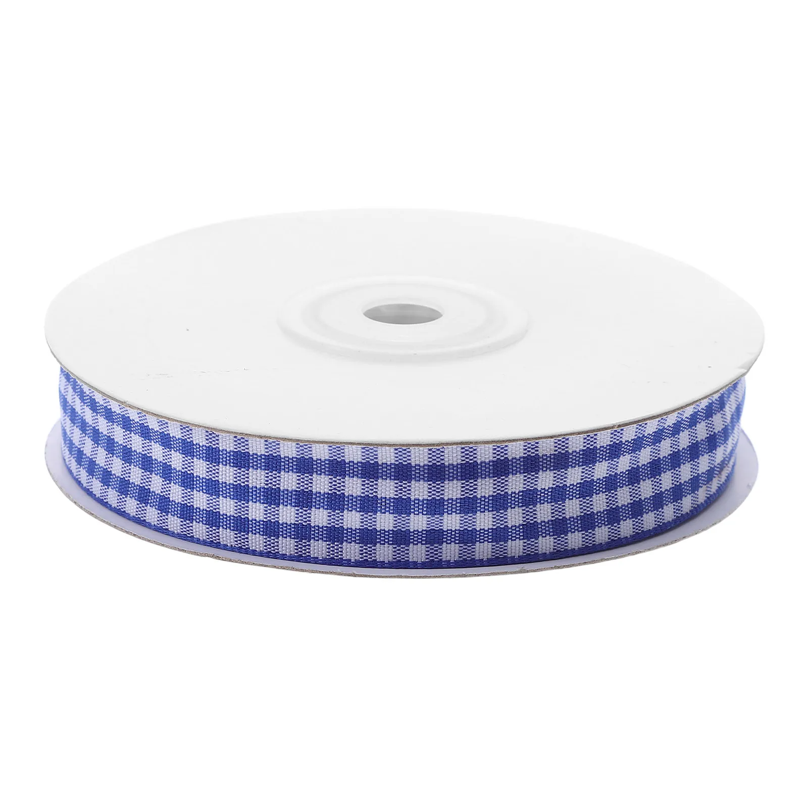 1 Roll Gingham Fabric Ribbon Red Decorative Ribbon for DIY Crafts Bow Making Present Wrapping Party Decor Bouquet Accessories