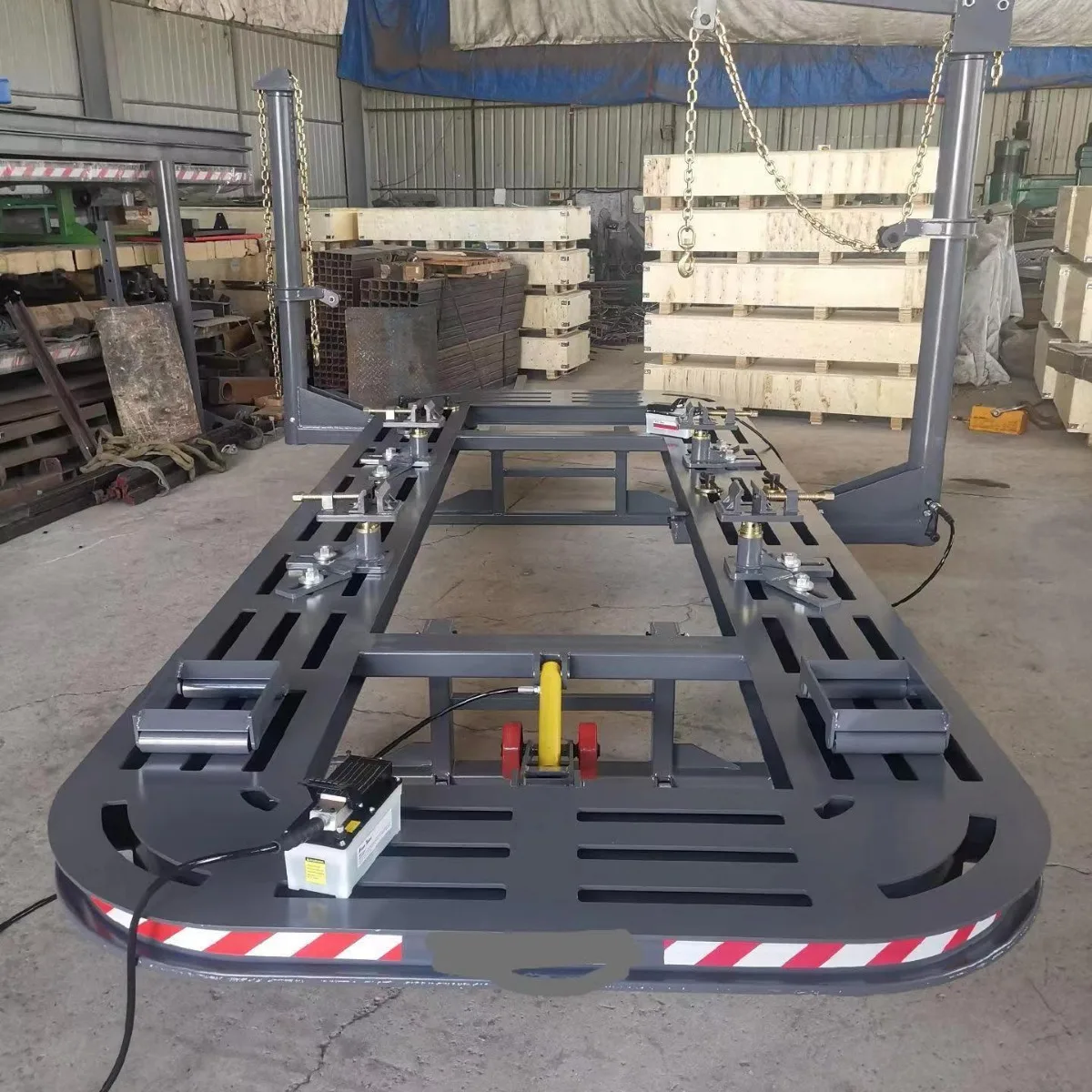 Girder Corrector, Movable Body Correction Platform