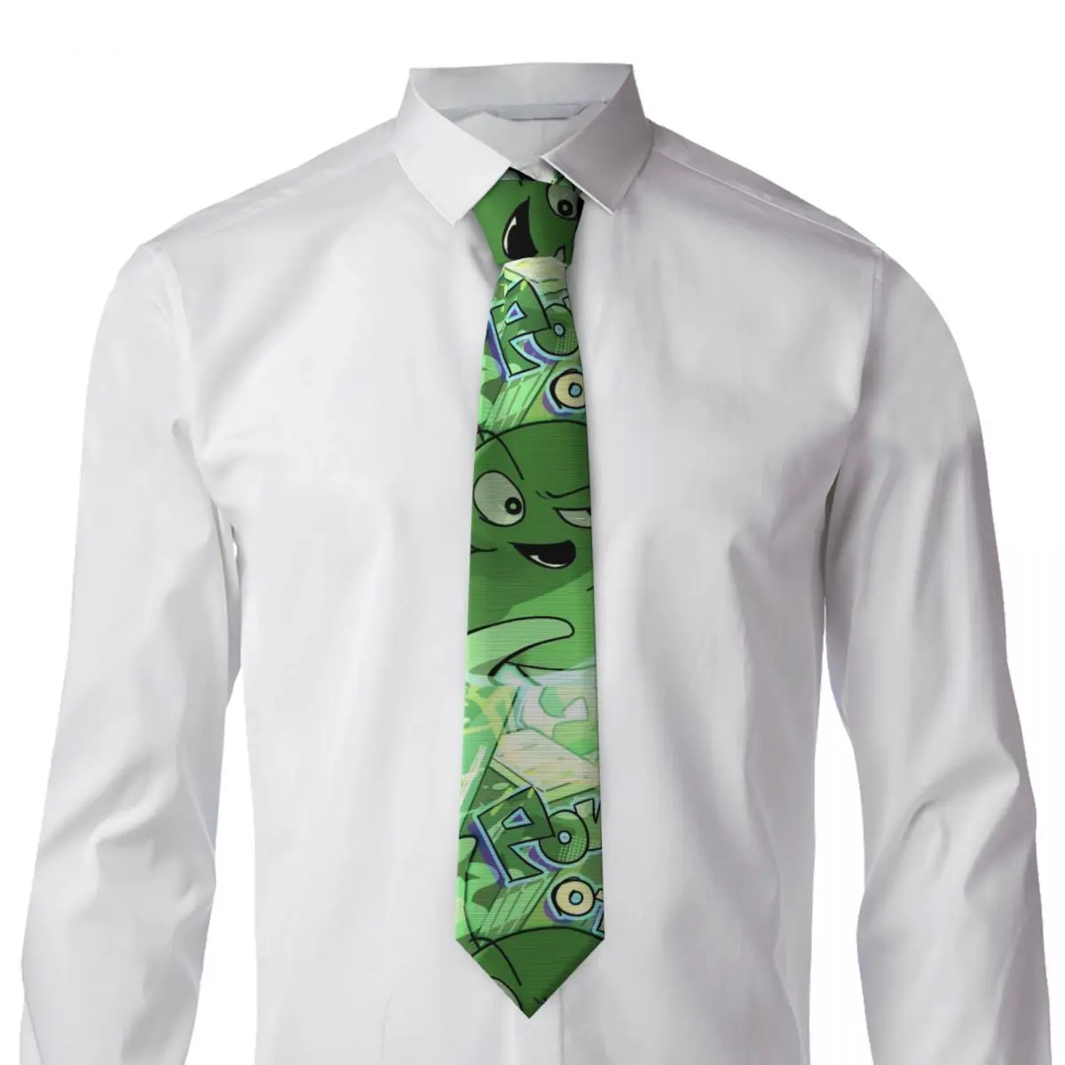 BFDI (7) Necktie for Men Silk Polyester Slim Neck Ties Wedding Business Tie Classic Gravatas