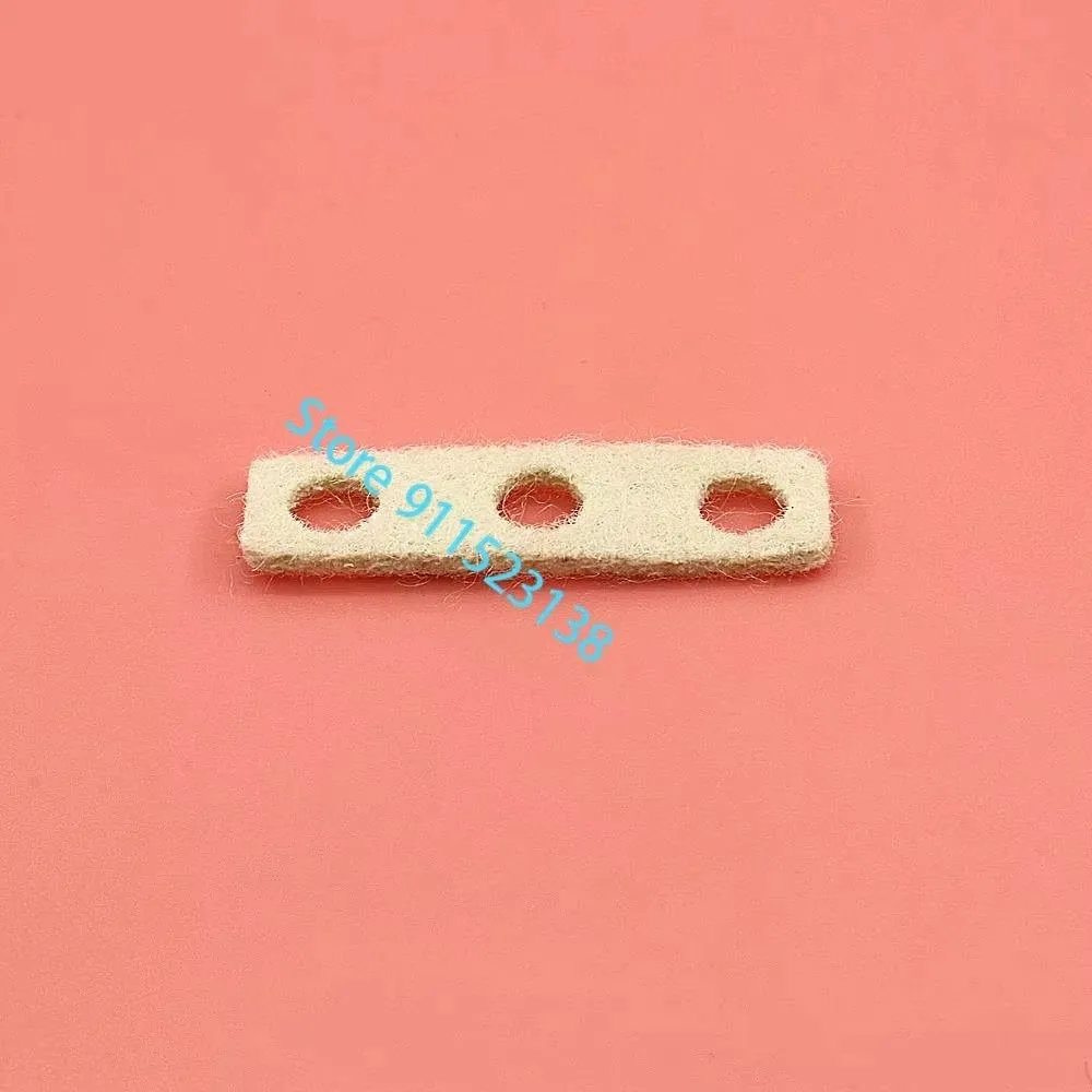 

100 Pcs Good Quality Tajima Embroidery Machine Spare Parts Genuine Felt Packing 3 Holes Thickness 2mm