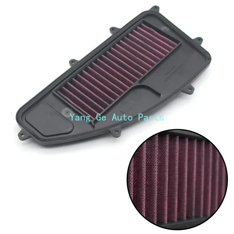 Motorcycle High Flow Air Filter for KYMCO 250 Xciting300 CT250 300 Air Filter Replacement