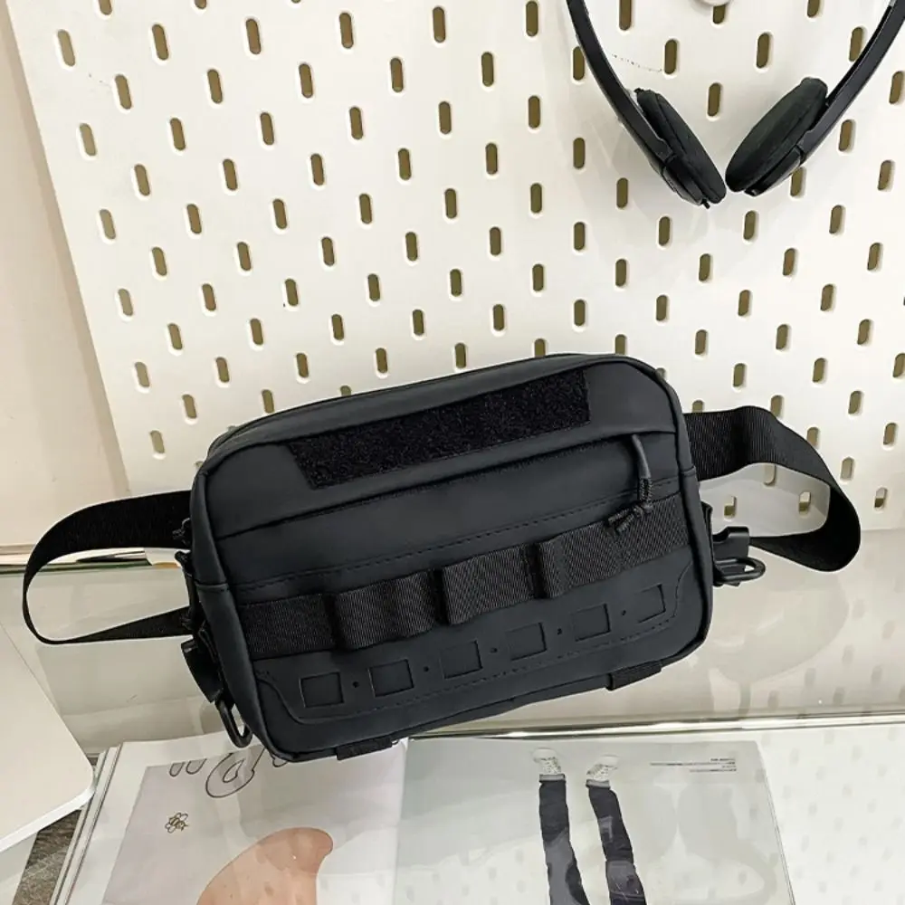 Adjustable Running Vest Backpacks Nylon Waterproof Sports Chest Pack Large Capacity Durable Camping Bum Bags Cycling