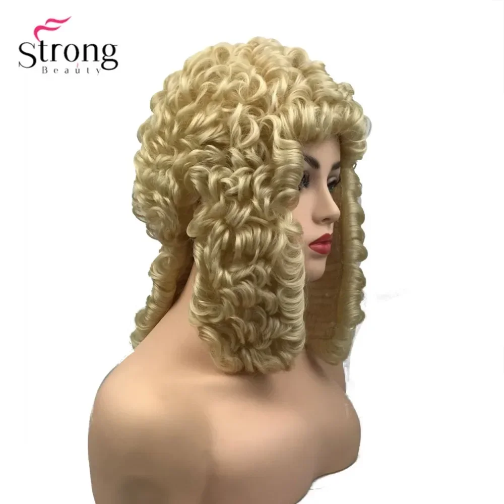 StrongBeauty Judge Wig British Barrister Female Lawyer Wig Cosplay Synthetic Hair