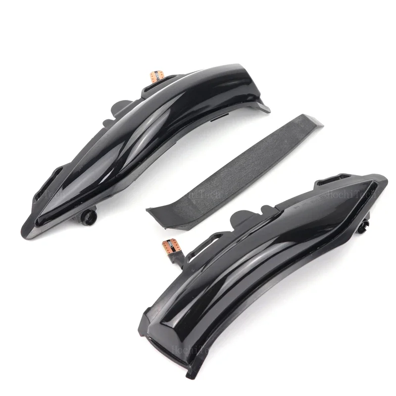 مصباح إشارة انعطاف ديناميكي LED مدخن ، مرآة جانبية ضوء وامض لفورد فييستا ST Line MK8 Puma Crossover ST-1.8 #4