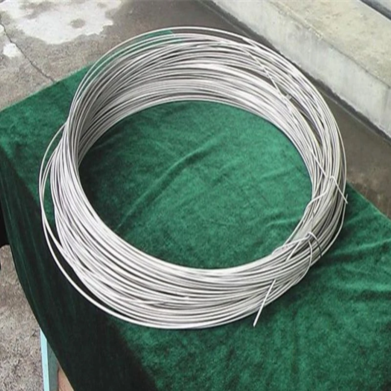 1M C276 Filo Hastelloy 0,15mm-3mm diametro Resistenza alla corrosione C-276 Filo a molla dura Linea in lega Hastelloy