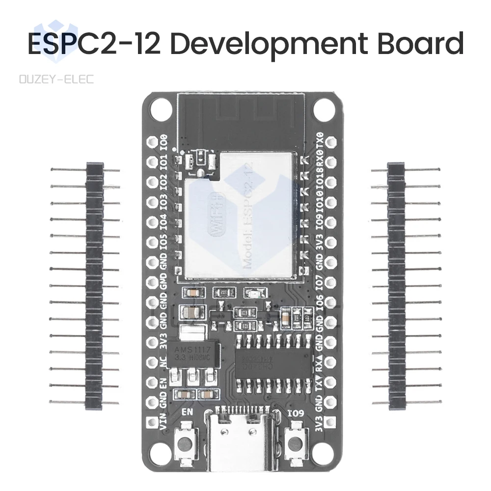 1PCS ESPC2-12 DevKit WIFI & Bluetooth Development Board Onboard ESPC2-12 Module With Built in ESP8684 2M Chip Based on ESP32-C2