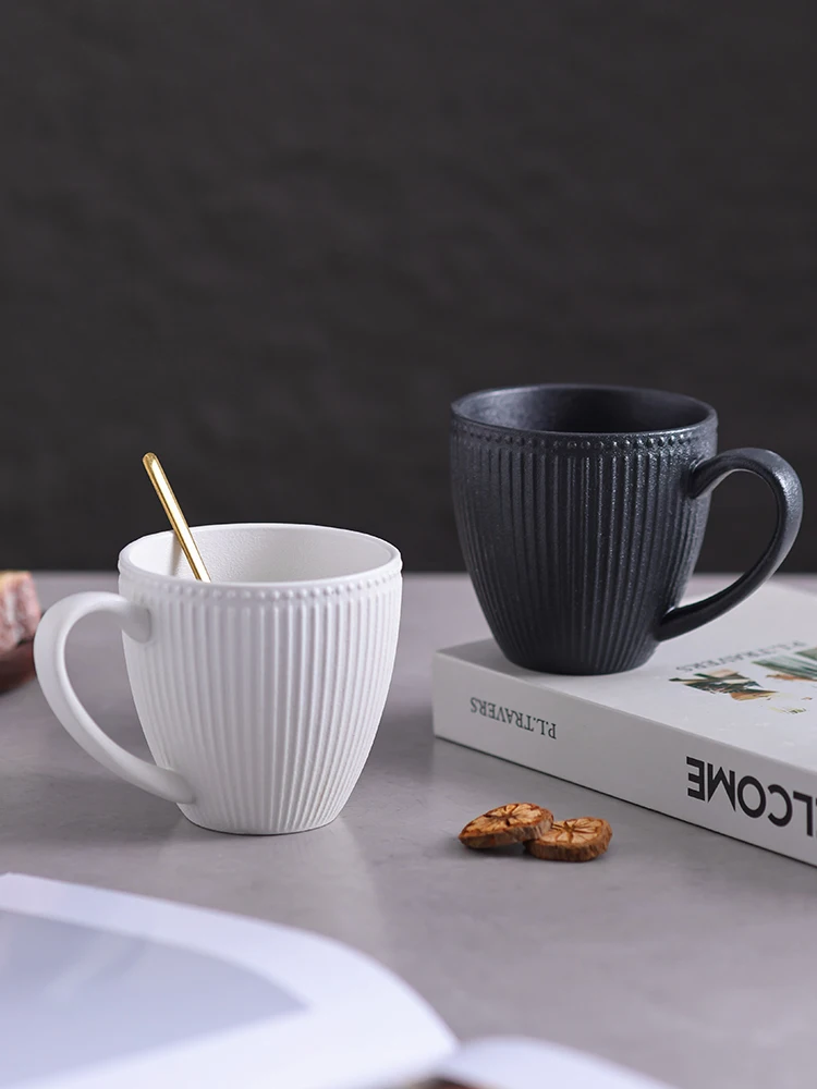 

Кружки Cerc для офиса, для кофе, для завтрака, парные, с высокой эстетической ценностью, без крышки