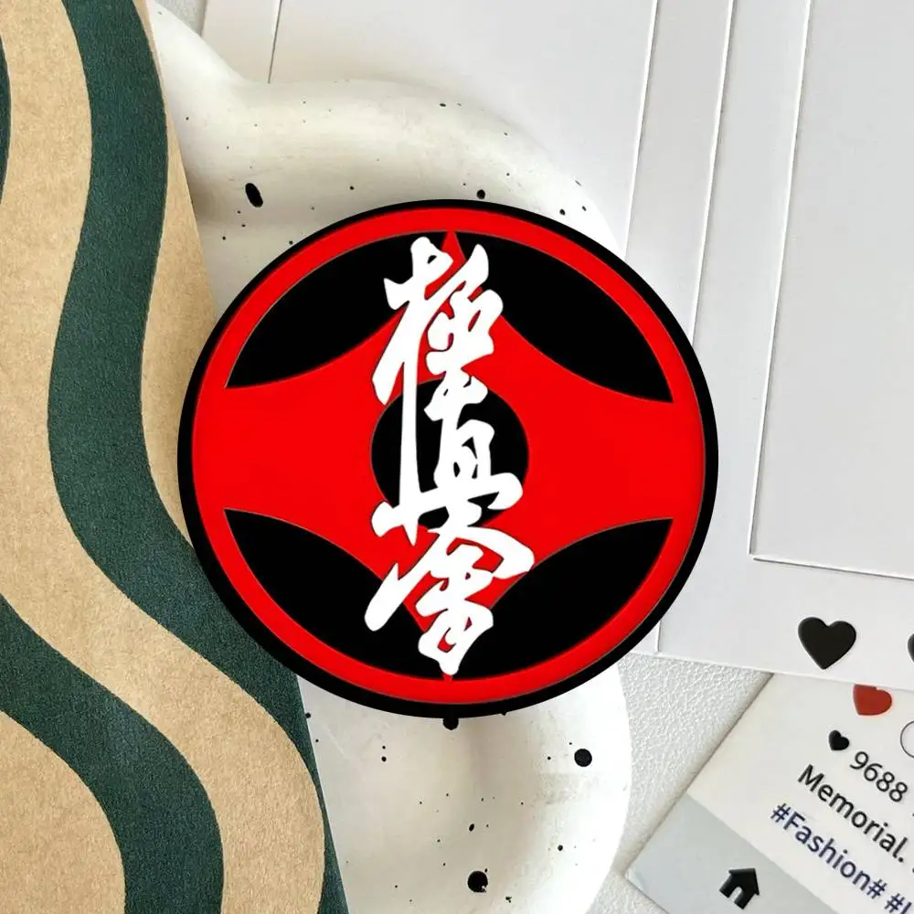 Kyokushin Karate Round Badge Creative Brooch Clothing Backpack Accessories Lapel Pin