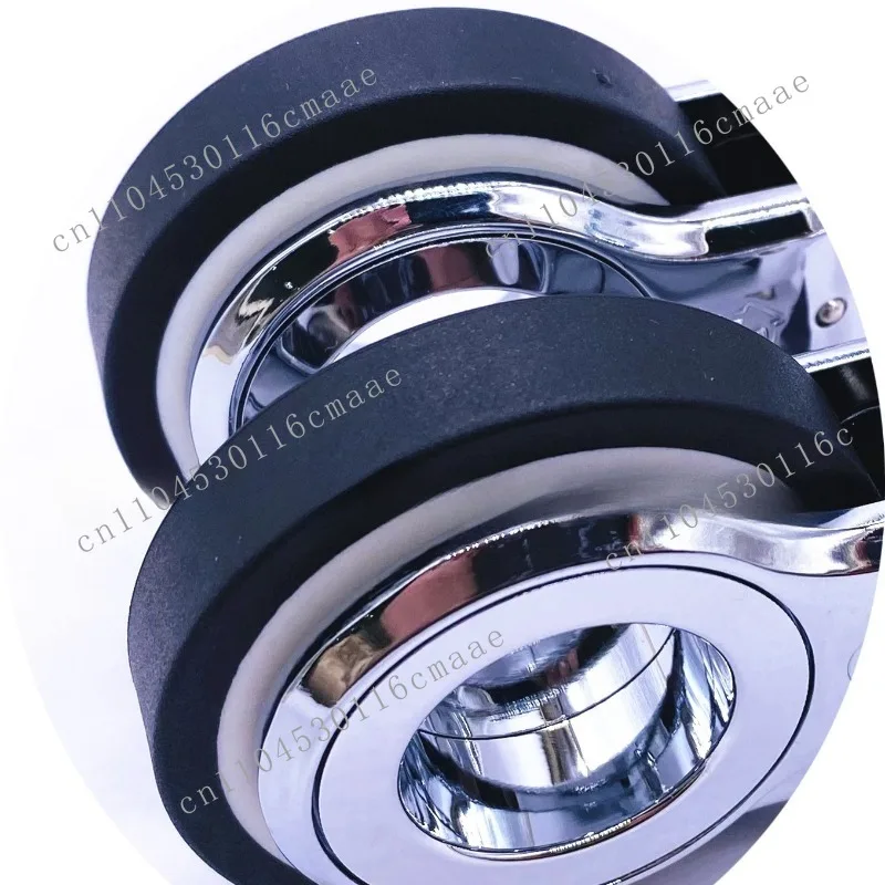 2.5 Inch Silent Universal Wheel with Brake Coffee Table Crib Flat Caster Furniture Bedside Cabinet Roller Cart Wheel