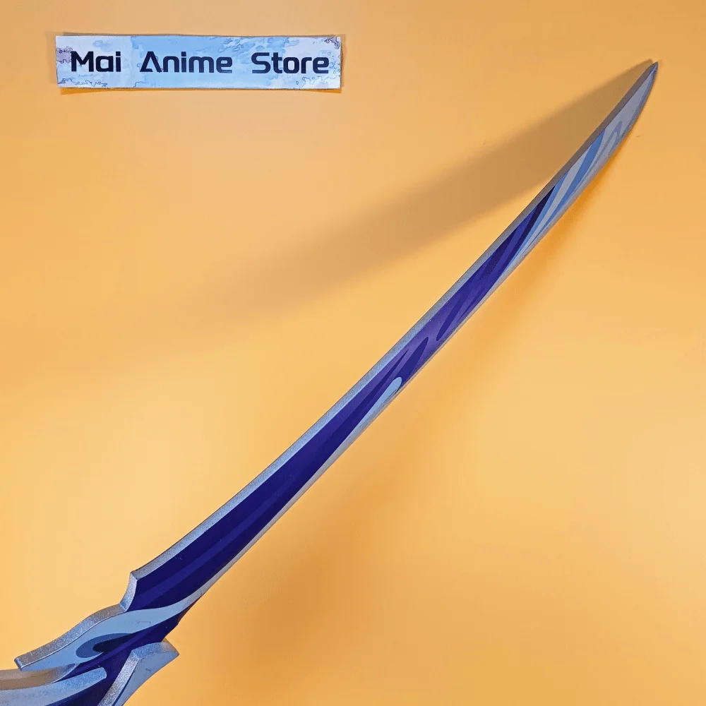 39in genshin impacto katana sabre original espada de madeira tamanho real japonês katana anime cosplay prop faca ninja brinquedo afiado presente