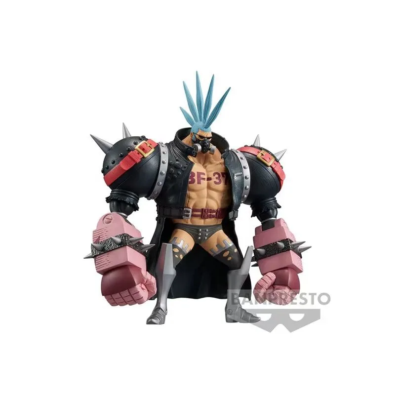 Versão teatral bandai banpresto dxf uma peça vermelho franky ornamentos periféricos jogo na moda anime figura modelo decoração boneca