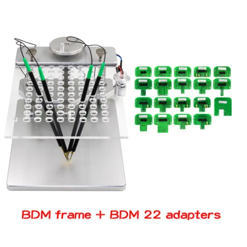 cadre-de-test-de-programmation-ecu-en-aluminium-22-adaptateurs-bdm-accessoire-de-reglage-de-puce-compatible-avec-kess-ktag-fg‑tech