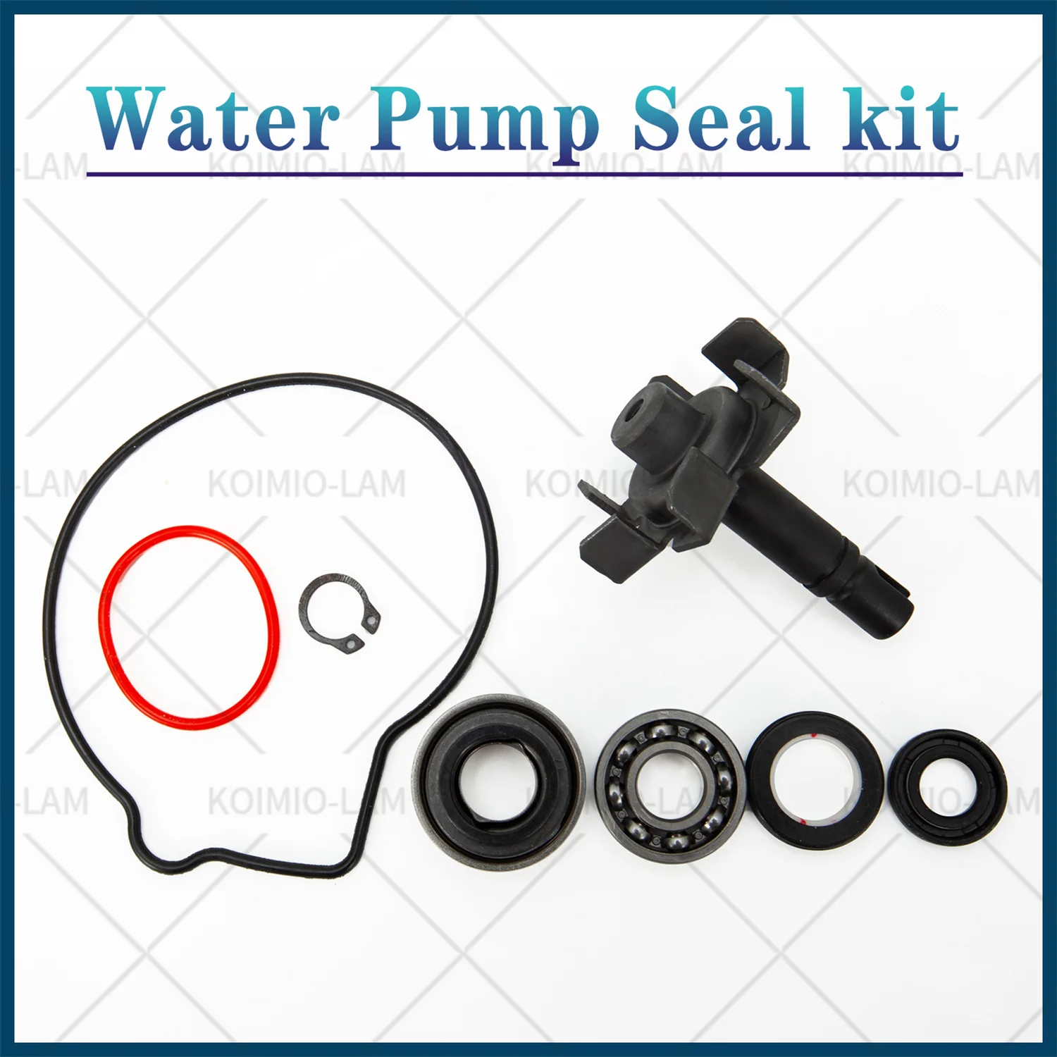Fit for Yamaha YZF R6 1999 - 2005 Motorcycle Water Pump Seal Kit YZF-R6