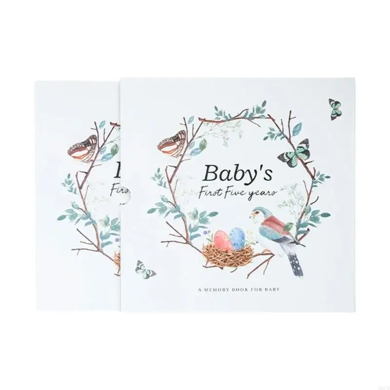   Baby Memory Recorder Book Track Developmental Achievements First Word Steps