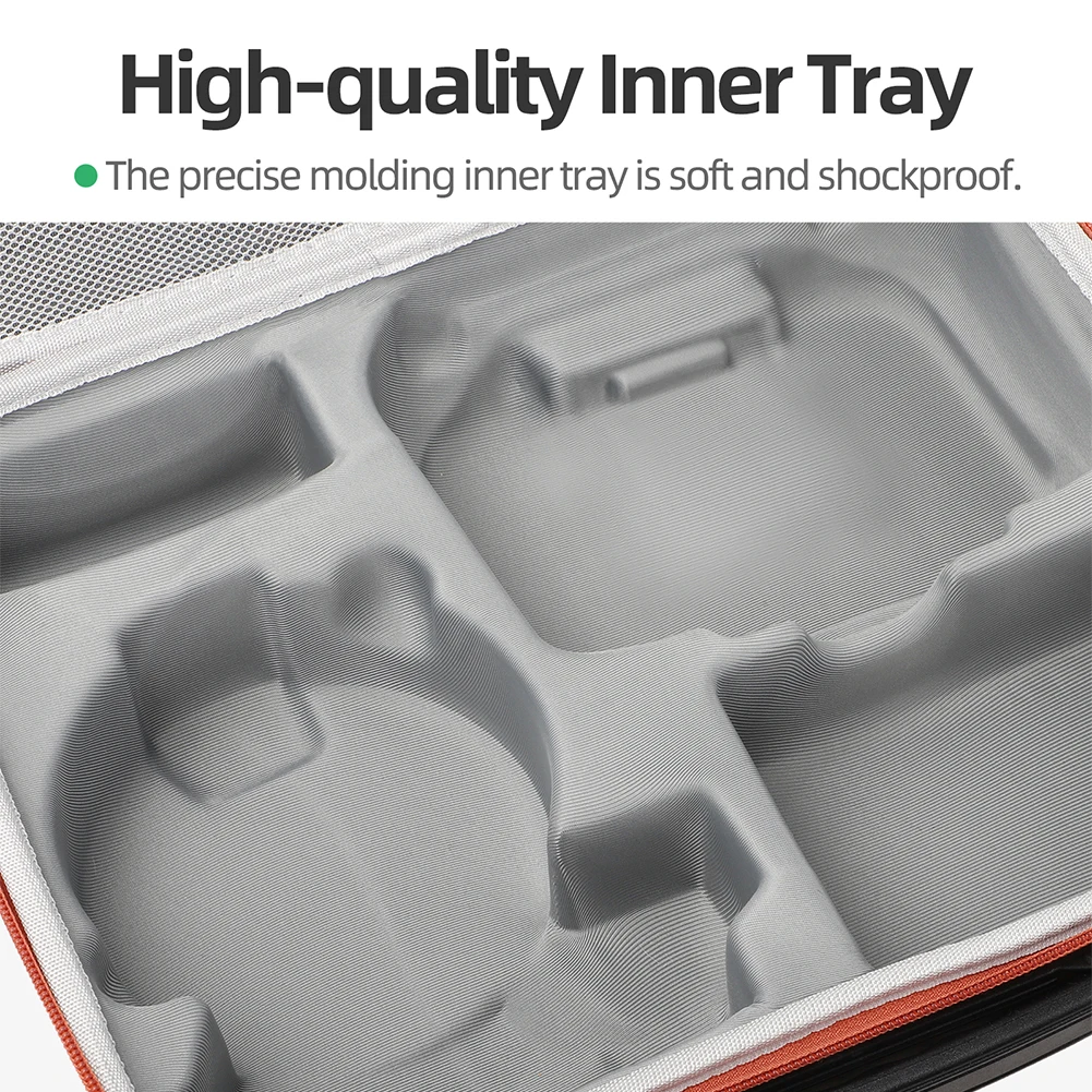 

Carrying Case Portable Travel Shoulder Bag Hard Suitcase Waterproof Handbag for DJI Flip Drone RC 2/RC-N3 and Batteries