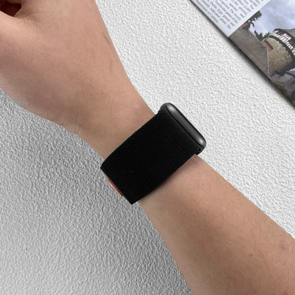 Trail Loop for Apple Watch Ultra 123 Watchband 49mm 44mm45mm Correa Bracelet IWatch Series 7 6 Se 8 9 10 46mm Straps Sport Band image 3