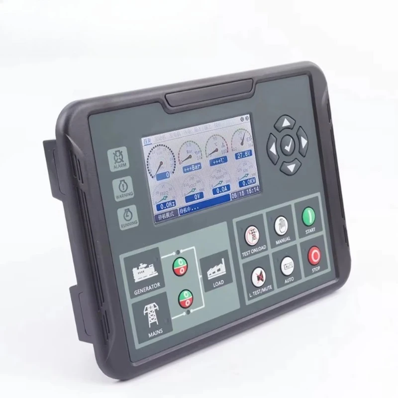 DC80D DC82DR MK3 AMF Start Stop Generator Plc Controller Module LCD Display RS485 PC Monitoring Control Panel Board