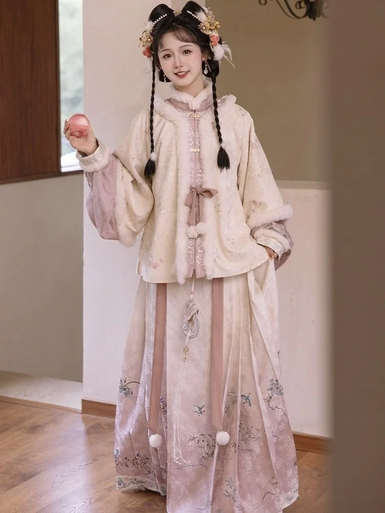 fce-double-hanfu-ensemble-femmes-hiver-sle-brode-col-montant-bouton-avant-sve-vent-visage-jupe-travail-lourd