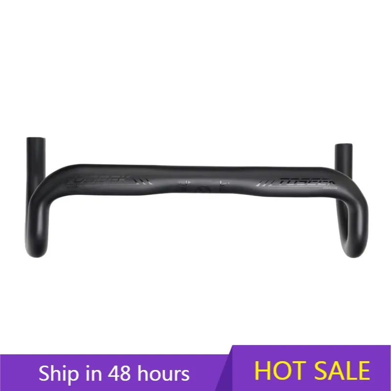 

POWER LEAP TOSEEK Full Carbon Fiber Road Bike Handlebar Bicycle Bent Bar Handlebar 31.8*400/420/440mm Bike Parts