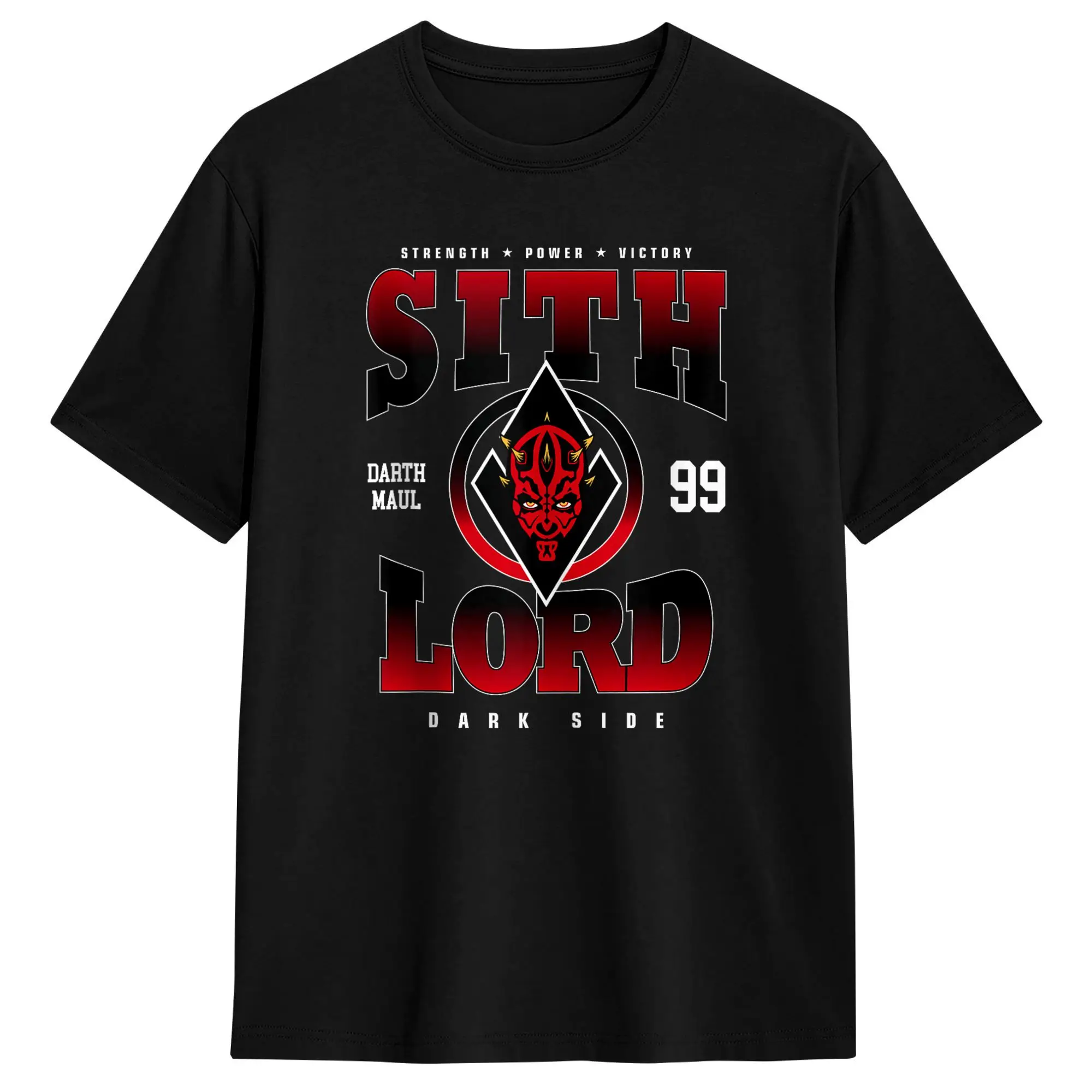 Darth Maul Shadow Lord Sith Lord Dark Side Cotton T Shirt For Men Beach  Y2K Fun T-Shirts O Neck Novelty Tee Shirt Casual Tees