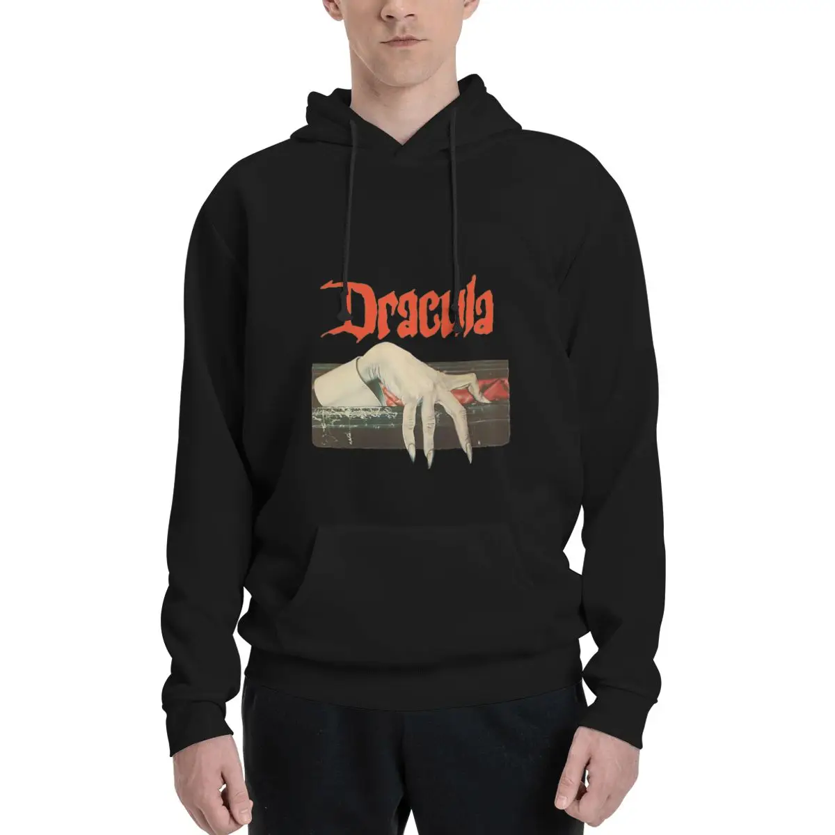 Vintage Drácula Classic A Suéter con capucha para hombre