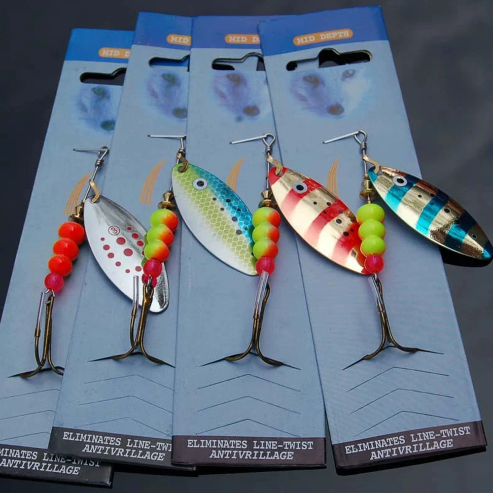 5-iscas-artificiais-de-metal-tipo-colher-giratoria-12g-wobblers-crankbaits-para-pesca-de-truta-e-lucio-com-anzol-triplo