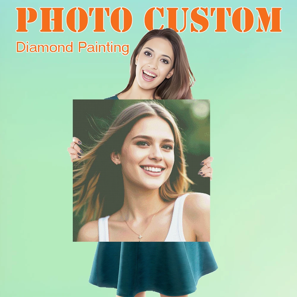 Evershine Photo Custom Diamond Painting Picture Of Rhineston Diamond Embroidery Own Photo Mosaic New Arrival Art Wall Decor