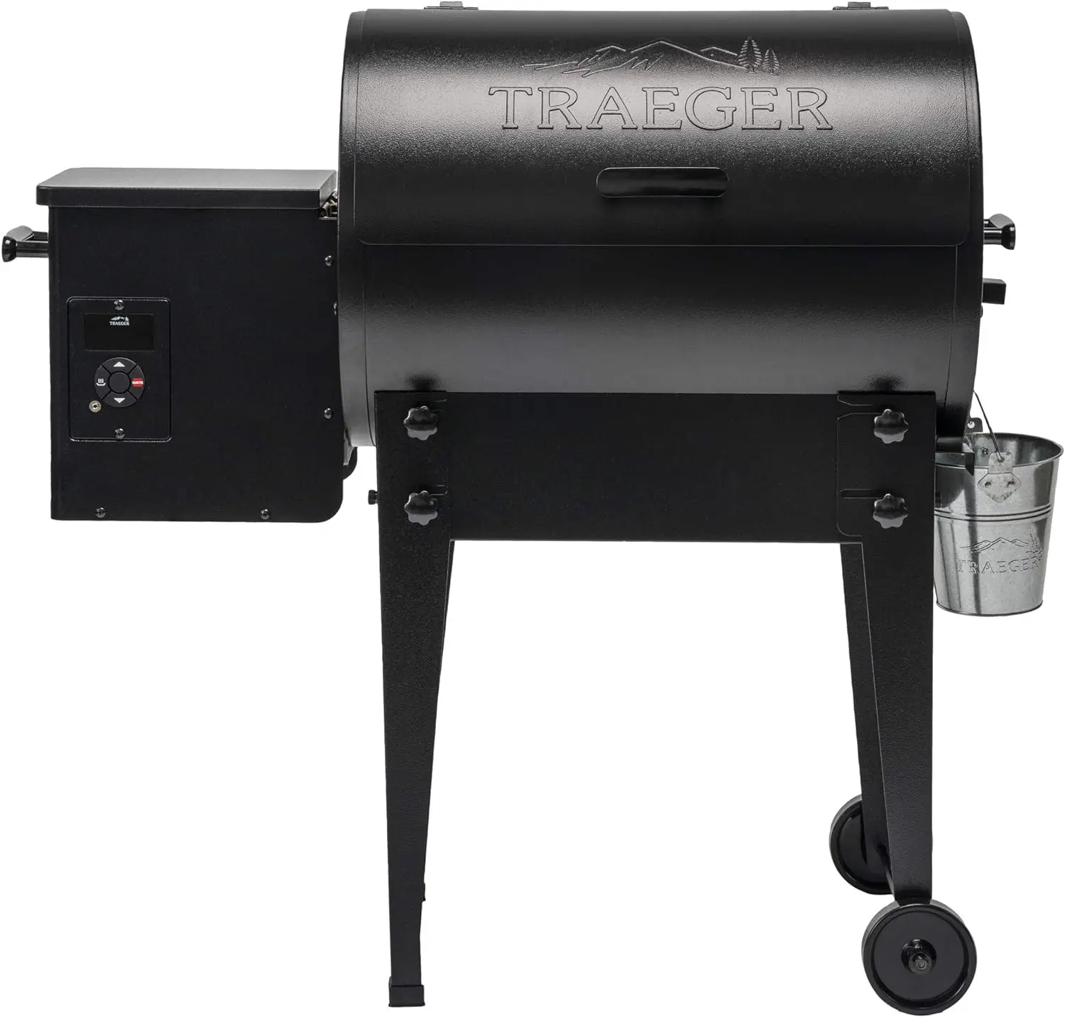 

Traeger Grills Tailgater Portable Electric Wood Pellet Grill and Smoker with Folding Legs