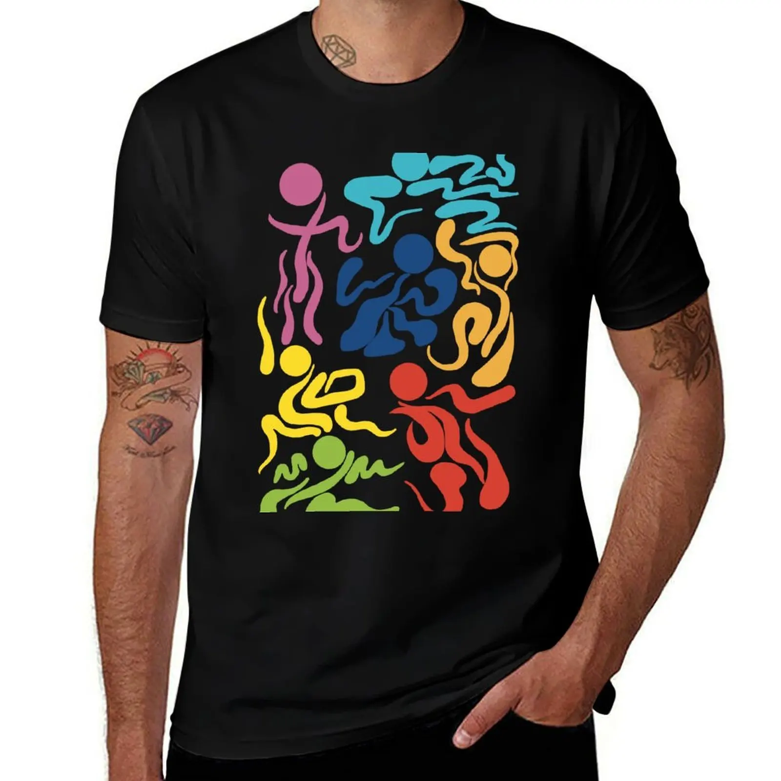 

Drippy Rainbow Figures T-Shirt funny gifts funny meme t-shirts custom shirt mens designer t shirt