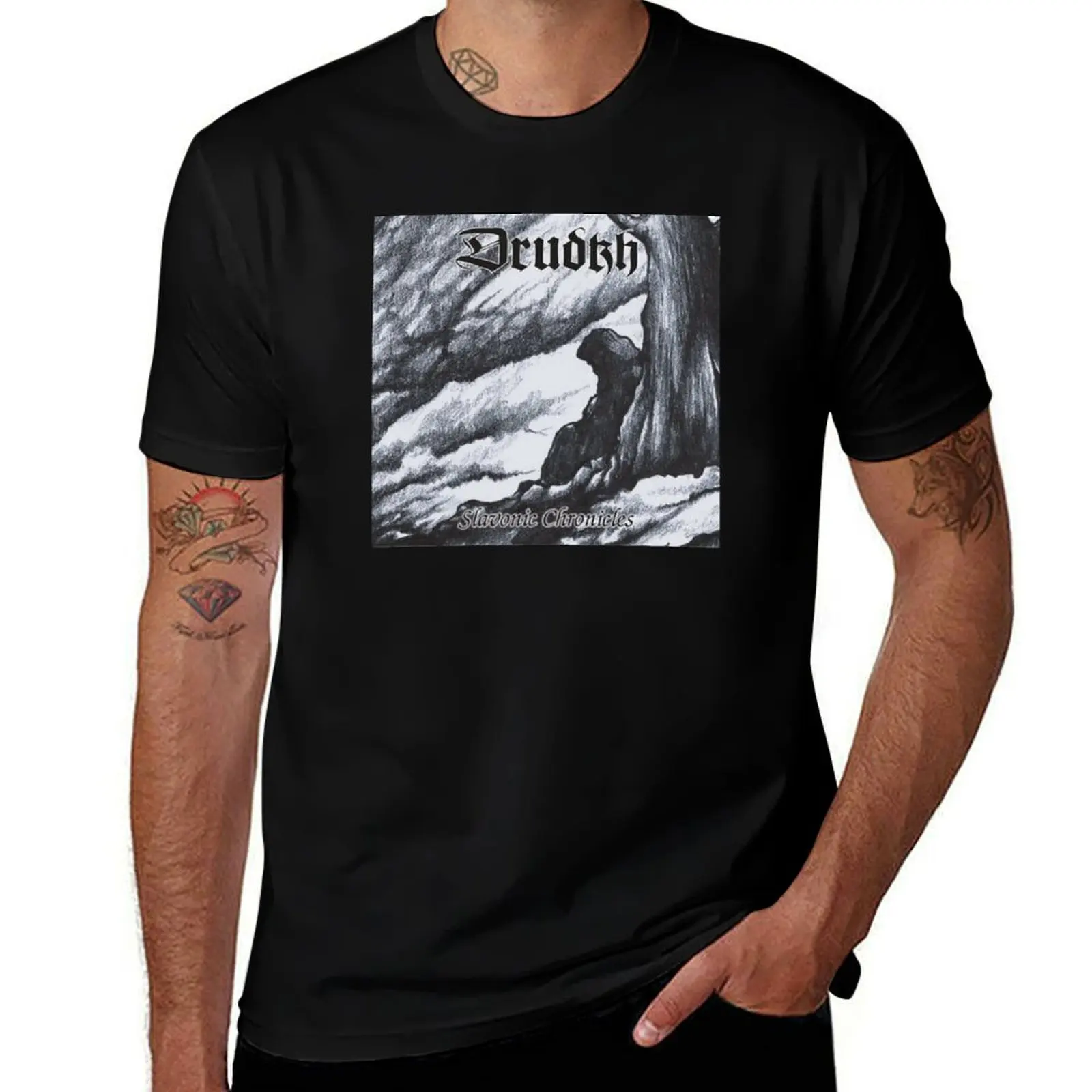 Drudkh black metal band T-Shirt Minimal Art Print T-Shirt