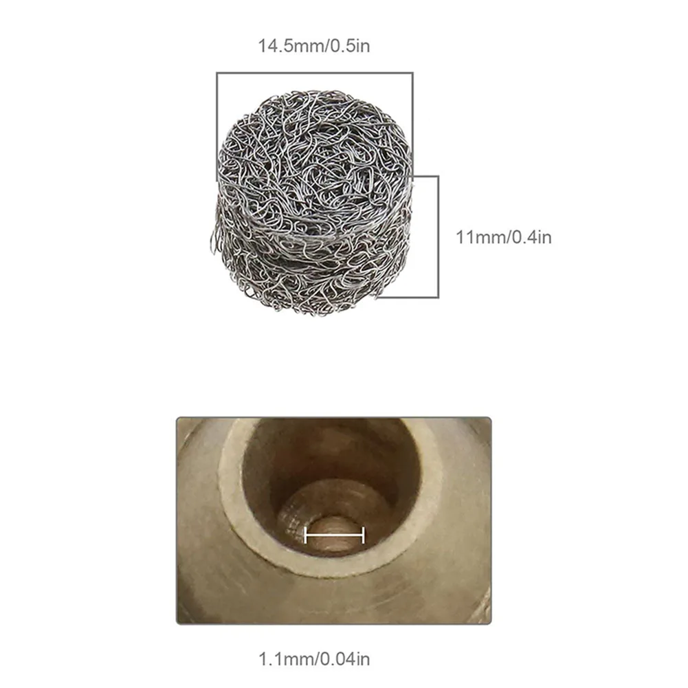 4 Stuks 1.1Mm Schuimmondstuktips Met Gaasfilterset Voor Het Reinigen Van Zeer Nauwkeurige Wasaccessoires Voor Vervangende Onderdelen Voor Spuittips