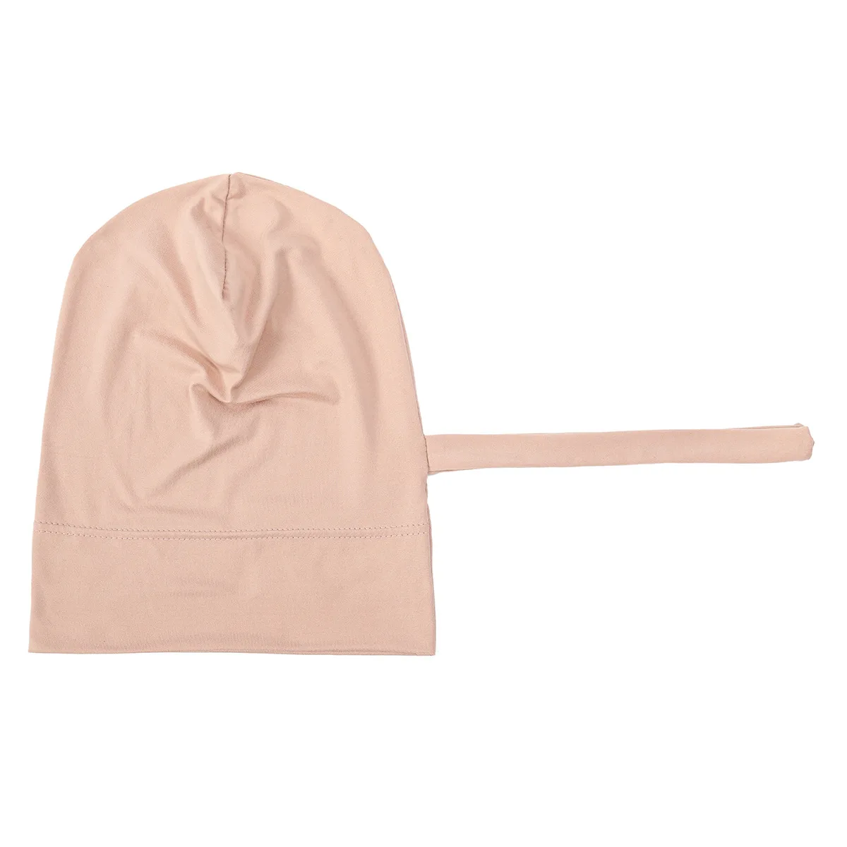 

Мусульманский хиджаб, эластичная шапка-тюрбан, однотонная женская накидка, платок, капот, внутренняя шапка от выпадения волос, химиотерапевтическая шапка, тюрбан, головной убор Mujer