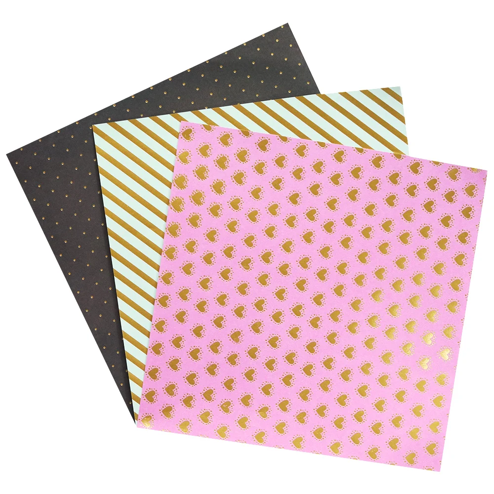Creative Path 6 Zoll Diamant-Herzmuster Scrapbooking-Hintergrundpapier Vintage Journal Dekoratives Papier für Origami – Detail 4