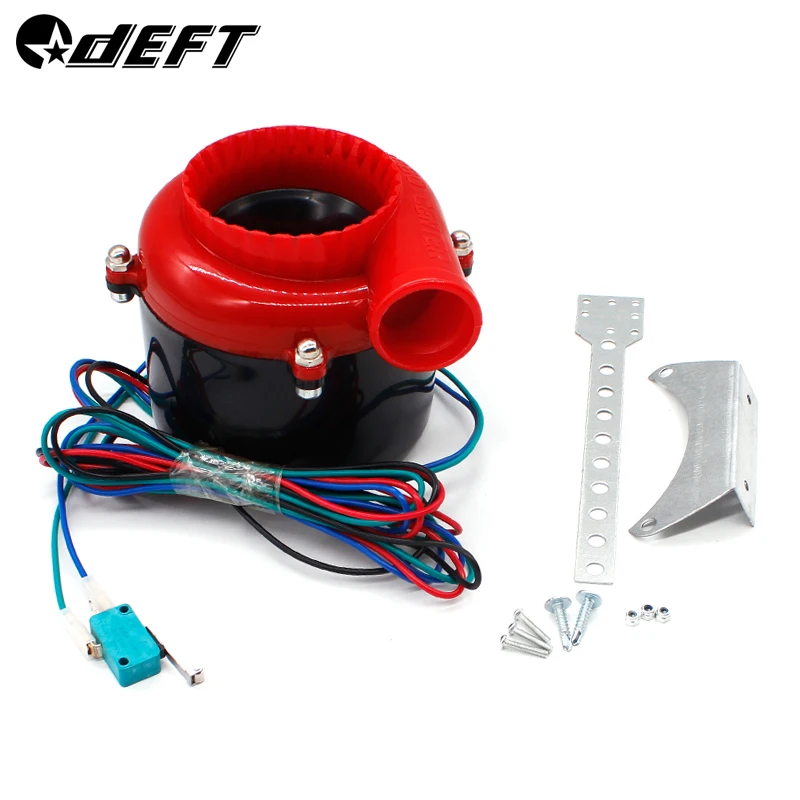 DEFT Universal Electronic turbo Car Fake Dump Valve Electronic Turbo Blow Off Valve Sound Electric Turbo Blow Off Analog Sound