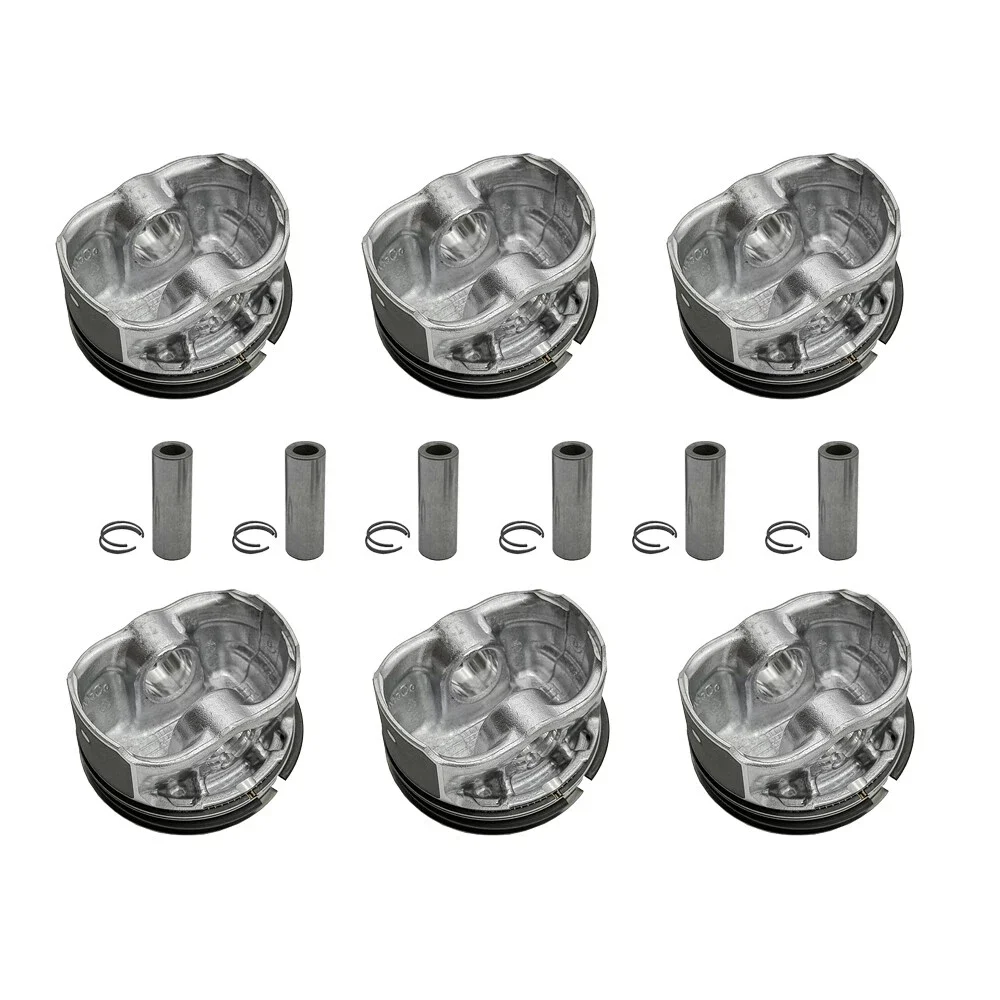 

Pistons & Rings Kit STD 30750274 for Volvo S80 V70 XC60 XC70 XC90 3.2 L6 T6 B6324S