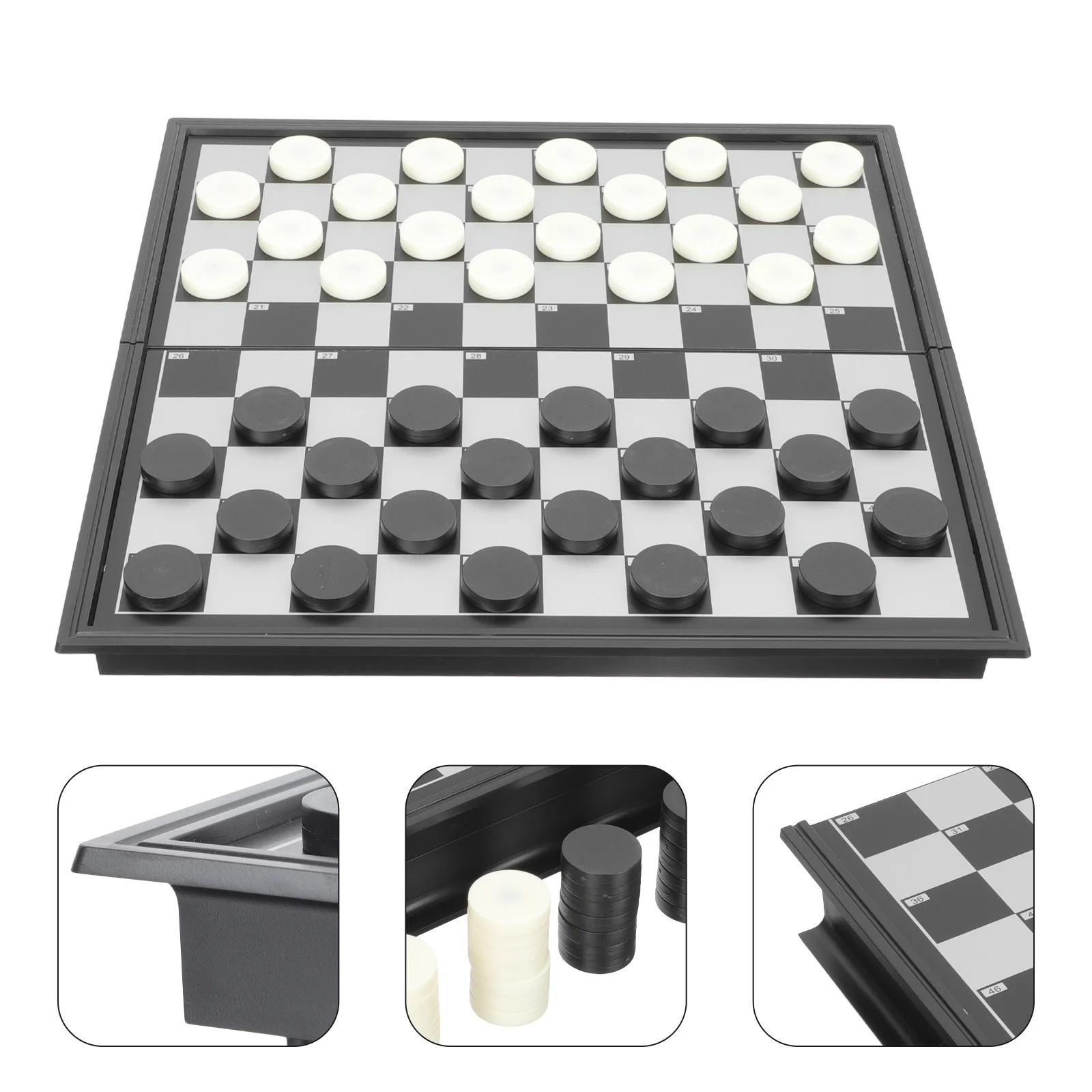 Sequence Board Game Checkers Toy Folding Checkerboard Child Foam Puzzle Mat